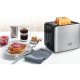 Bosch TAT6A913 tostapane 2 fetta/e 1090 W Nero, Acciaio inox 5