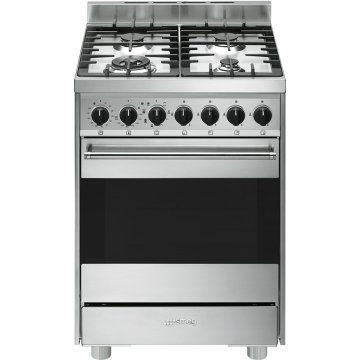 Smeg B6GMXI9 cucina Elettrico Gas Acciaio inox