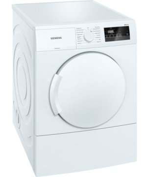 Siemens WT33A200 asciugatrice Libera installazione Caricamento frontale 7 kg C Acciaio inox, Bianco