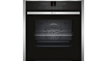 Neff B27CR22N1 forno 71 L 3600 W Nero, Acciaio inox