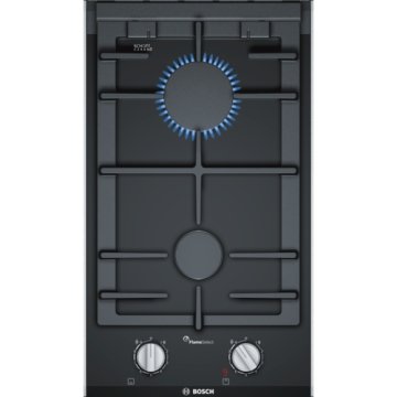 Bosch Serie 8 PRB3A6D70D piano cottura Nero Da incasso Gas 2 Fornello(i)