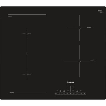 Bosch Serie 6 PVS611FB1E piano cottura Nero Da incasso Piano cottura a induzione 4 Fornello(i)