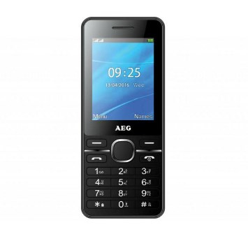 AEG VOXTEL M1250 6,1 cm (2.4") Nero Telefono cellulare basico