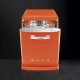 Smeg LVFABOR Anni '50 Arancione 3