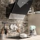Smeg 50's Style Cappa KFAB75BL Nero 9