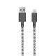 Native Union NCABLE-L-ZEB-V2 cavo Lightning 3 m Nero, Bianco 2