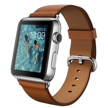 Apple Watch 3,81 cm (1.5") OLED Digitale 312 x 390 Pixel Touch screen Acciaio inox Wi-Fi