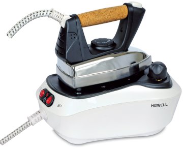 Howell HO.FCP203W ferro da stiro a caldaia 2300 W 0,8 L Alluminio Nero, Bianco