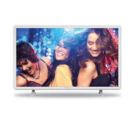 Strong SRT 24HY1003W TV 61 cm (24") HD Bianco 165 cd/m²