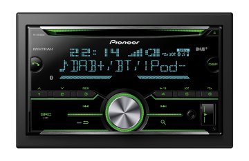 Pioneer FH-X840DAB Ricevitore multimediale per auto Nero Bluetooth