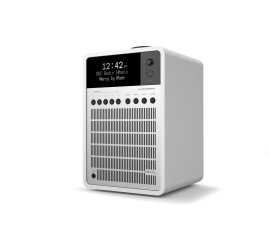 Revo SuperSignal Portatile Argento, Bianco