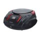 New Majestic AH-225 MP3 USB Analogico FM Nero, Rosso Riproduzione MP3 2