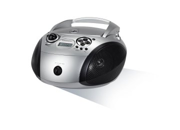 Grundig RCD 1445 USB FM Nero, Argento Riproduzione MP3