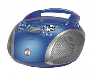 Grundig RCD 1445 USB FM Blu, Argento Riproduzione MP3