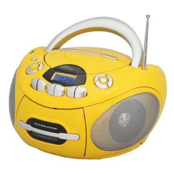 New Majestic AH-1487 Digitale FM Giallo Riproduzione MP3