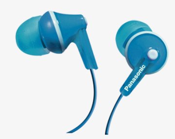 Panasonic RP-TCM125E Auricolare Cablato In-ear Musica e Chiamate Blu