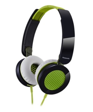 Panasonic RP-HXS200E Cuffie Cablato A Padiglione MUSICA Verde
