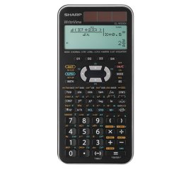 Sharp EL-W506XB-SL calcolatrice Tasca Calcolatrice scientifica Nero, Argento