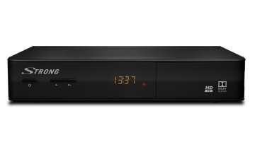 Strong SRT 8210 set-top box TV Cavo, Ethernet (RJ-45) Full HD Nero