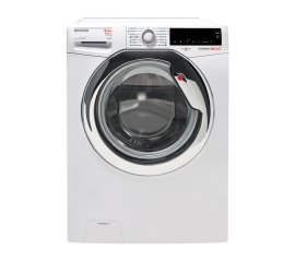 Hoover WDXA 596AH-S lavasciuga Libera installazione Caricamento frontale Cromo, Bianco