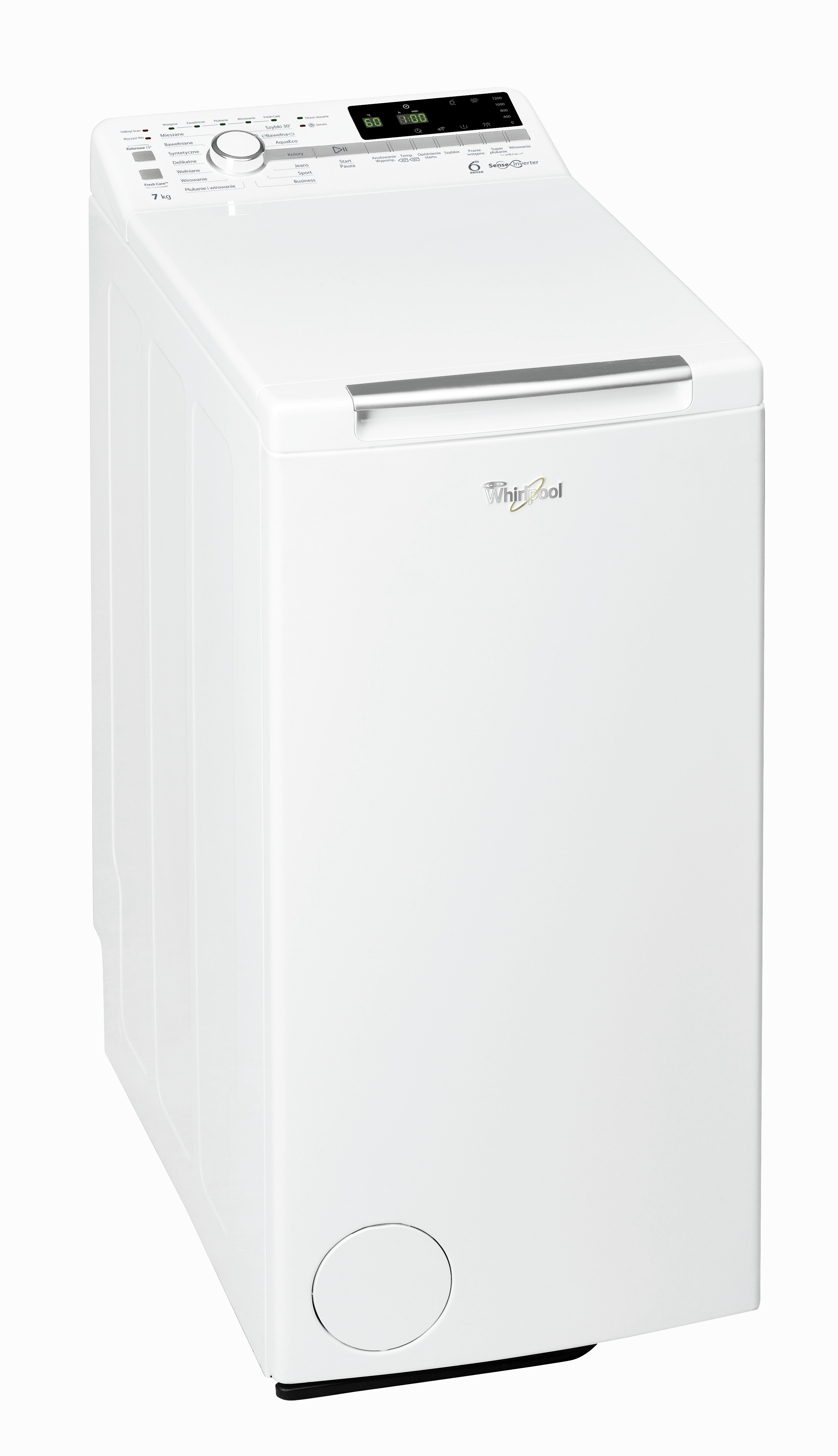 TDLR70220 - Whirlpool TDLR 70220 lavatrice Caricamento dall'alto 7 kg 1200  Giri/min Bianco - Lavatrici carica dall alto - Lavatrici - Negozi  Elettronica Roma - Radionovelli