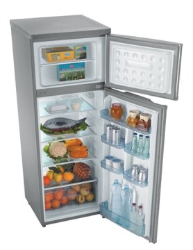 Iberna IDAP 245 S frigorifero con congelatore Libera installazione 212 L Argento