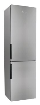 Hotpoint LH8 FF2 X frigorifero con congelatore Libera installazione 305 L Acciaio inossidabile