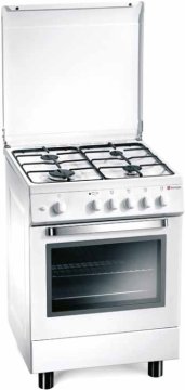 Tecnogas D 62 WS Cucina Electric,Natural gas Gas Bianco