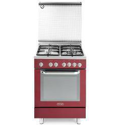 De’Longhi DEMR-664 Cucina Elettrico Gas Rosso