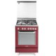 De’Longhi DEMR-664 Cucina Elettrico Gas Rosso 2