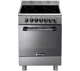 Tecnogas P664CMX cucina Elettrico Ceramica Acciaio inox