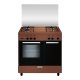 Glem Gas AR854GC cucina Elettrico/Gas Marrone 2