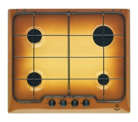 Electrolux PT640V piano cottura Marrone, Cappuccino Da incasso Gas 4 Fornello(i)