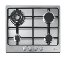 Candy CPG 64 SQPX piano cottura Acciaio inox Da incasso Gas 4 Fornello(i)