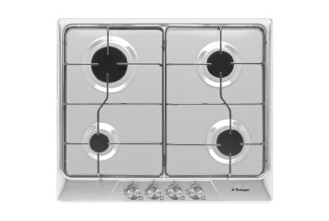 Tecnogas F64VX piano cottura Acciaio inox Da incasso Gas 4 Fornello(i)