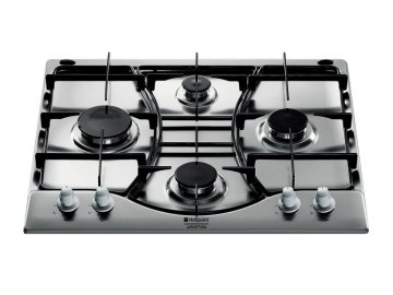 Hotpoint Ariston EHP 640 (X)/HA Acciaio inox Da incasso Gas 4 Fornello(i)