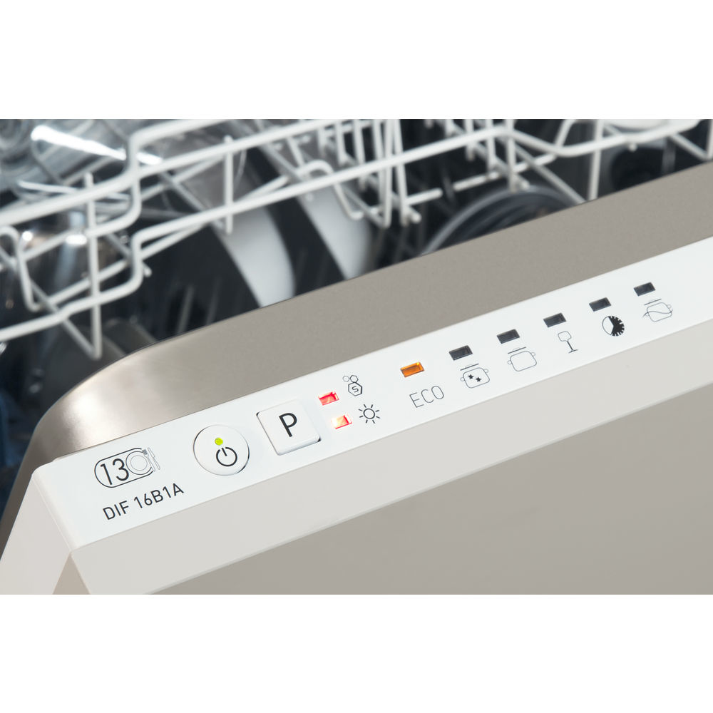 DIF14B1EU - Indesit DIF 14B1 EU A scomparsa totale 13 coperti -  Lavastoviglie da incasso - Negozi Elettronica Roma - Radionovelli