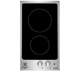 Electrolux PQX320I piano cottura Nero, Acciaio inox Da incasso Piano cottura a induzione 2 Fornello(i)