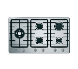 Whirlpool GMR 9542/IXL piano cottura Acciaio inox Da incasso 86 cm Gas 5 Fornello(i)