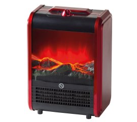 Ardes 349 camino Caminetto freestanding Elettrico Rosso