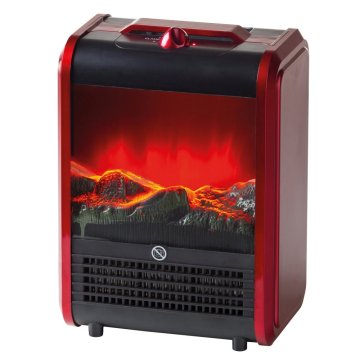 Ardes 349 camino Caminetto freestanding Elettrico Rosso