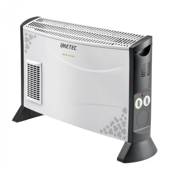 Imetec ECO RAPID TH1 100 Interno Grigio, Bianco 2000 W Stufa elettrica a convezione