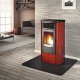 Superior Monia Libera installazione Pellet Bordeaux, Metallico 3