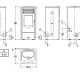 Superior Cleo Libera installazione Pellet Grigio, Metallico 4