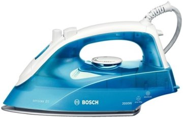 Bosch TDA2610 ferro da stiro Ferro a vapore Piastra Ceranium Glissée 2100 W Blu, Bianco