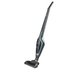Black & Decker SVA420B scopa elettrica Aspirapolvere a bastone 2 in 1 Secco Senza sacchetto Blu, Titanio