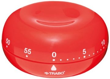 TRABO BTM09 timer da cucina Rosso