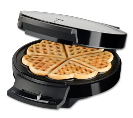 Trisa Waffle Pleasure 1 waffle 1000 W Nero, Argento