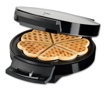 Trisa Waffle Pleasure 1 waffle 1000 W Nero, Argento