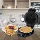 Trisa Waffle Pleasure 1 waffle 1000 W Nero, Argento 4